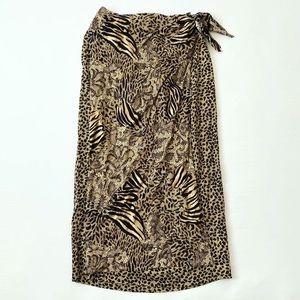 🐆 Vintage Wrap Skirt 🐆